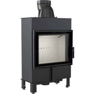 Kominek Powietrzny Stalowy Lucy Slim 8 Kw Ø 160