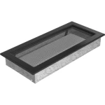 Kratka Wentylacyjna Kominkowa 17x37 Czarna