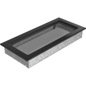Kratka Wentylacyjna Kominkowa 17x37 Czarna