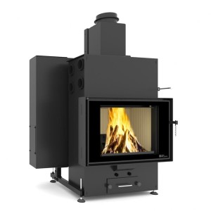 LOUIS PANORAMA AIR ECO 10kW Twin Glass Automatyczne czyszczenie
