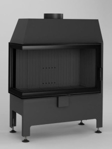 Wkład Kominkowy Heatro 69L black