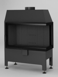 Wkład  Kominkowy Heatro 69P black