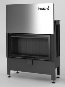 Wkład Kominkowy Heatro 81H black