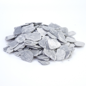 Elementy ceramiczne szare grey flakes kpl 05 kg