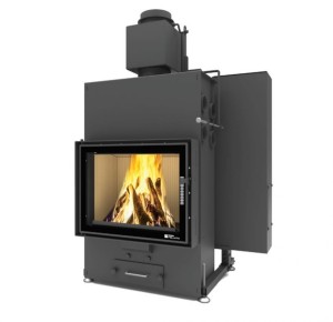Kominek Louis AIR 10 KW Twin Glass Automatyczne czyszczenie